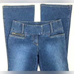 Vintage Y2k Cache Low Rise Flare Jeans